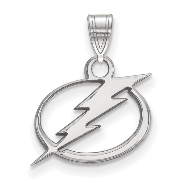 Sterling Silver NHL Tampa Bay Lightning Small Pendant
