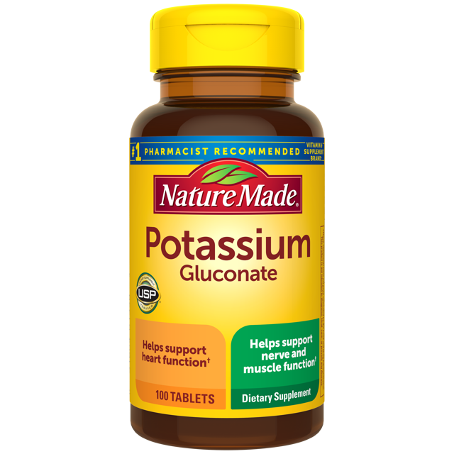 550 mg Potassium Gluconate Tablets