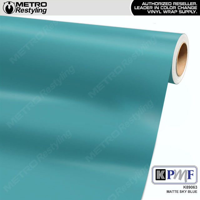 KPMF K89000 Matte Sky Blue Vinyl Wrap | K89063 (Special Order)