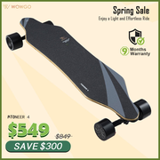 WowGo Pioneer 4 Electric Skateboard & Longboard