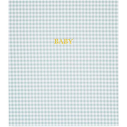 Sugar Paper x Maisonette Baby Book, Blue Gingham