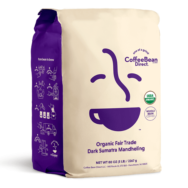 Organic Fair Trade Dark Sumatra Mandheling