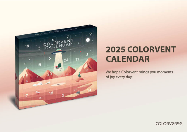 Colorverse Colorvent Calendar - 2025 Edition