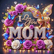 Mother's Day - Round Drill Diamond Painting - 40*40CM