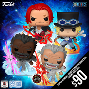 Pre-Order: Funko Pop! One Piece S13: SUPER BUNDLE of 4 Pops
