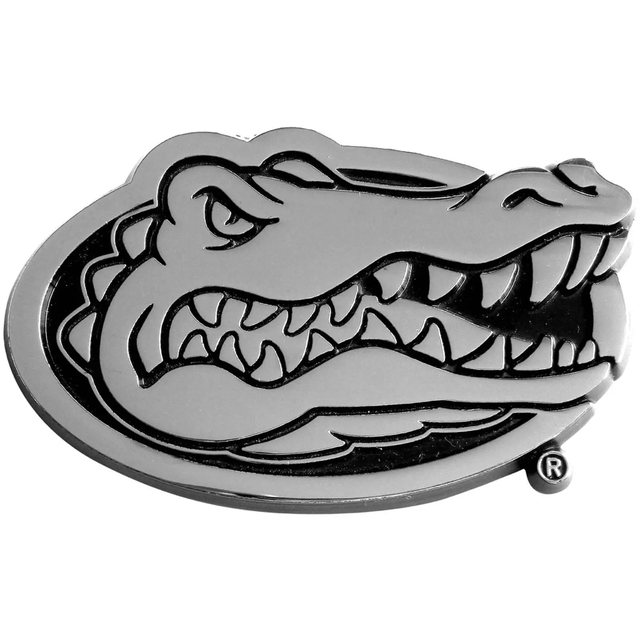 Florida Gators Premium Solid Metal Chrome Plated Car Auto Emblem