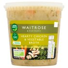 Waitrose Hearty Chicken & Vegetable Broth