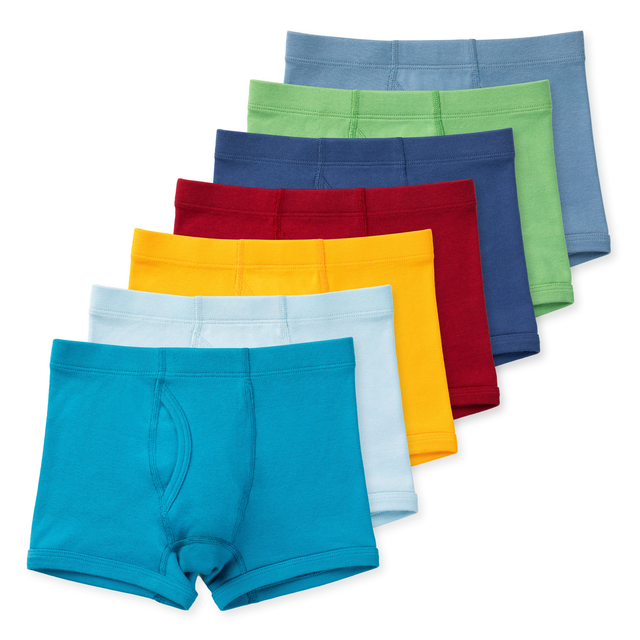 Nolan Boys Organic Cotton Boxer Briefs (7-Pack)