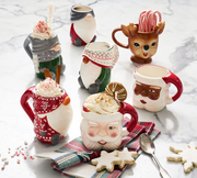 Gingerbread Stoneware Mugs
