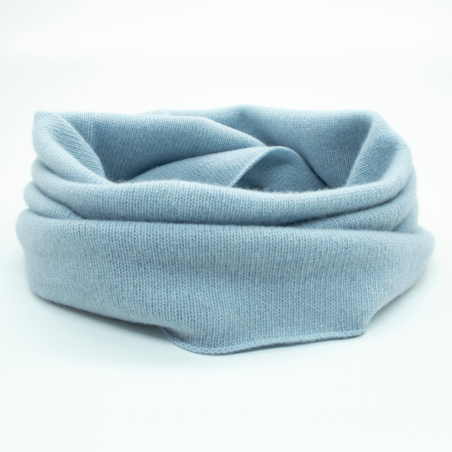 Unisex | Cashmere Snood | Baby Blue