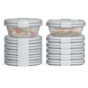 12-Pack Mixed Food Storage Set