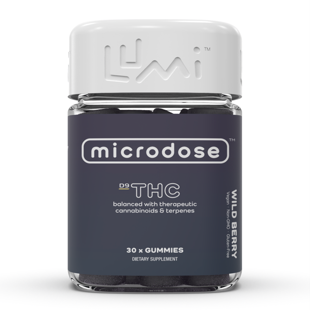 Microdose Gummies · Wild Berry