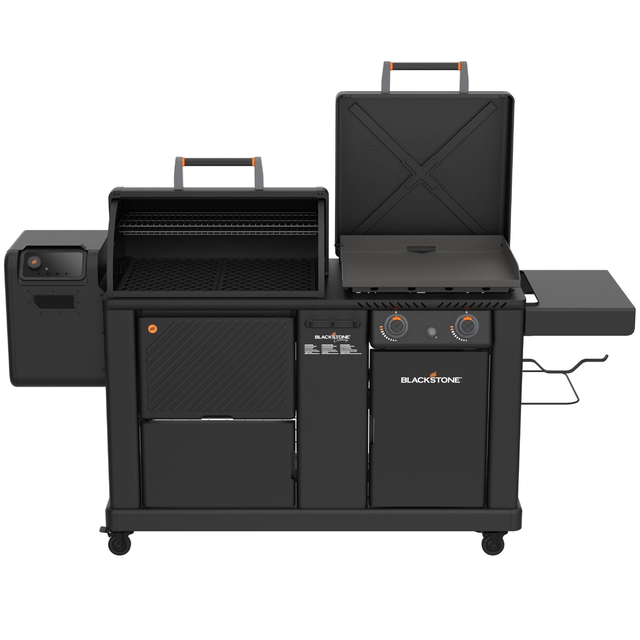 Blackstone Griddle and Pellet Grill Combo
