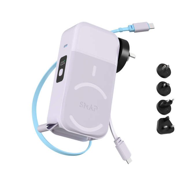 PowerPack Universal 2 - 6 in 1 Travel Power Bank 10,000mAh