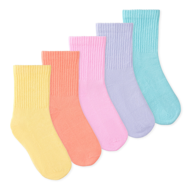 Casey Kids Crew Socks (5-Pack)