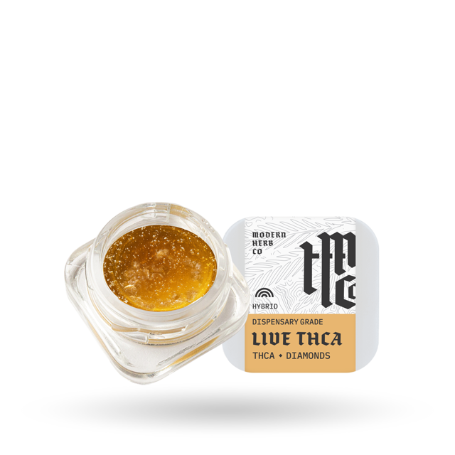 THCa Live Resin Diamonds Dab: Rainbow Runtz (Hybrid) – 2g