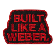 Limited Edition “Built Like a Weber” Patch