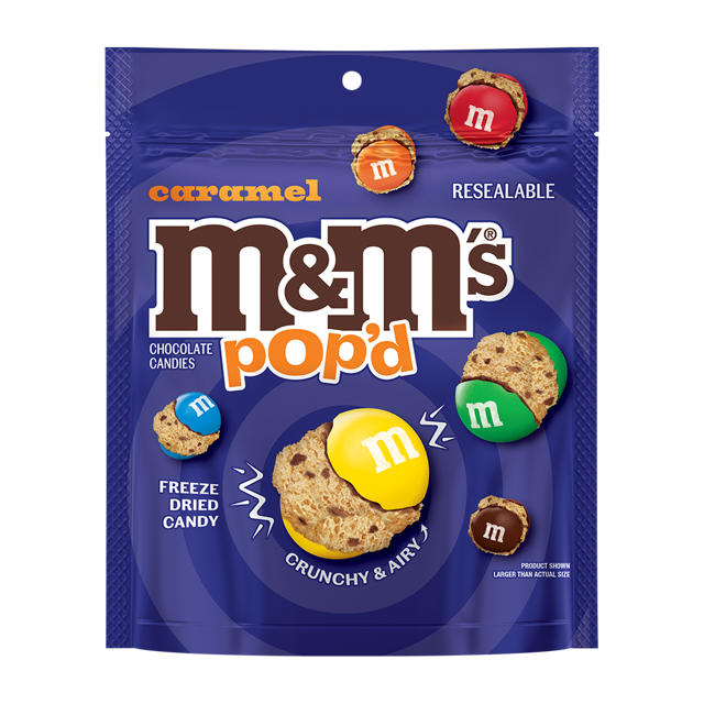 M&M'S Pop'd Caramel Chocolate Crunchy Candy, 5.5oz | M&M'S