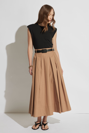 Sloane Contrast Midi Dress