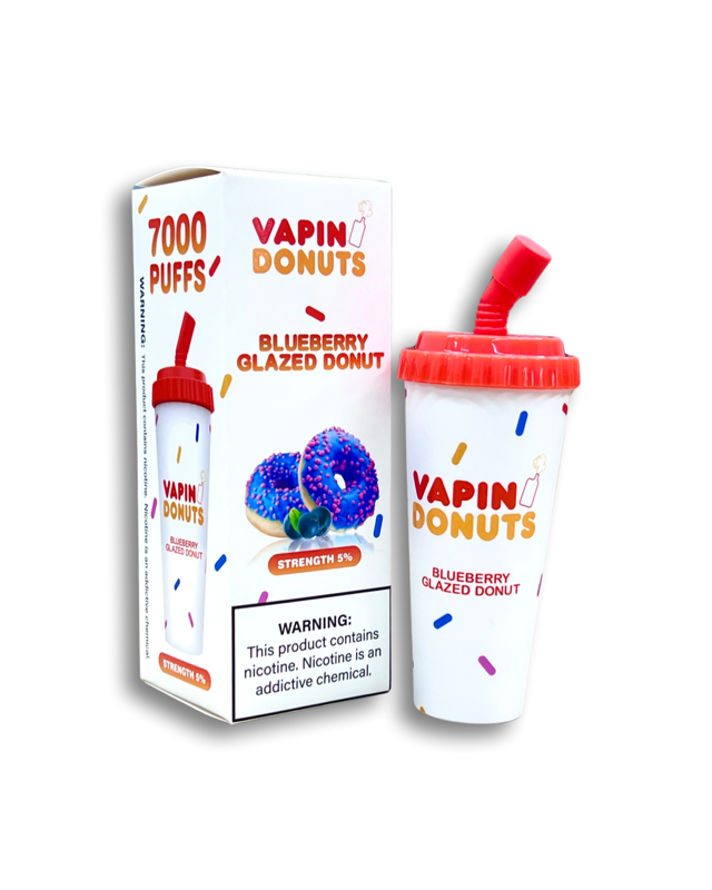 Vapin’ D - Cup - 7000 Puffs 🍩☕️ - Single Unit