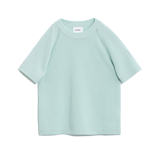 Cashmere short sleeved top