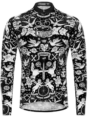 Velo Tattoo Men's Summer Long Sleeve Jersey