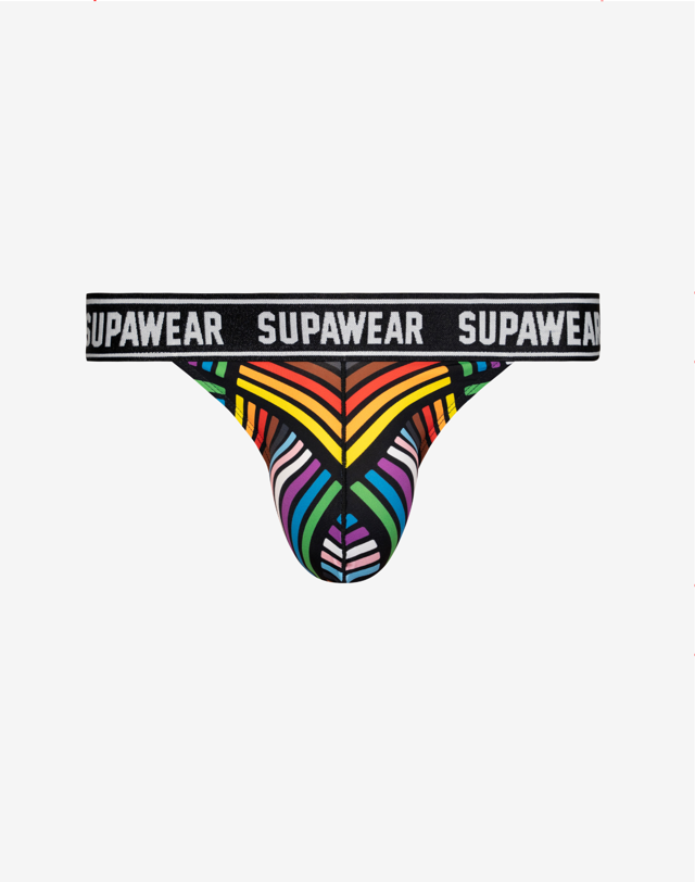 POW Thong Underwear - Rainbow