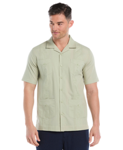 Big & Tall Authentic Embroidered Guayabera Shirt