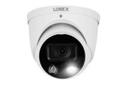 Lorex 4K IP Wired Dome Security Camera with Smart Deterrence and Smart Motion Detection