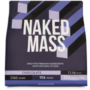 Chocolate Mass Gainer Protein Supplement | Naked Chocolate Mass - 12LB