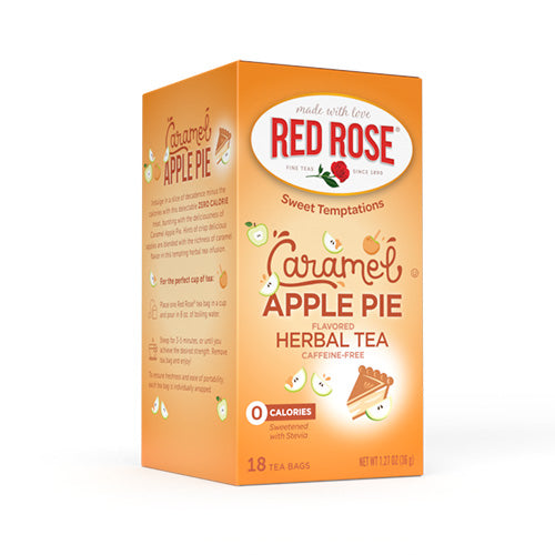 Red Rose Caramel Apple Pie Tea - 18ct