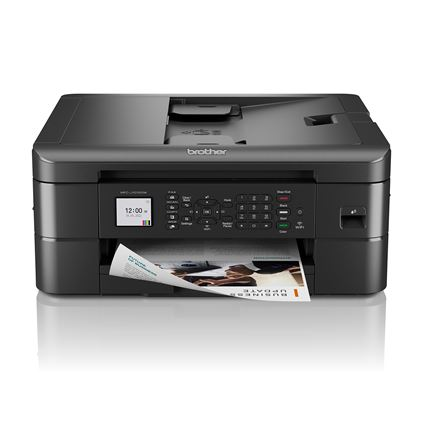 Brother MFC-J1010DW Wireless Color Inkjet All-in-One Printer with Mobile Device and Duplex Printing with Refresh Subscription Free Trial