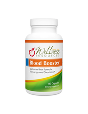 Blood Booster - Iron Bisglycinate Supplement for Energy, Thyroid, Muscles, Blood Cells