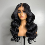 WOWANGEL 13X6 HD Lace Full Frontal Wigs Premium Raw Hair Body Wave