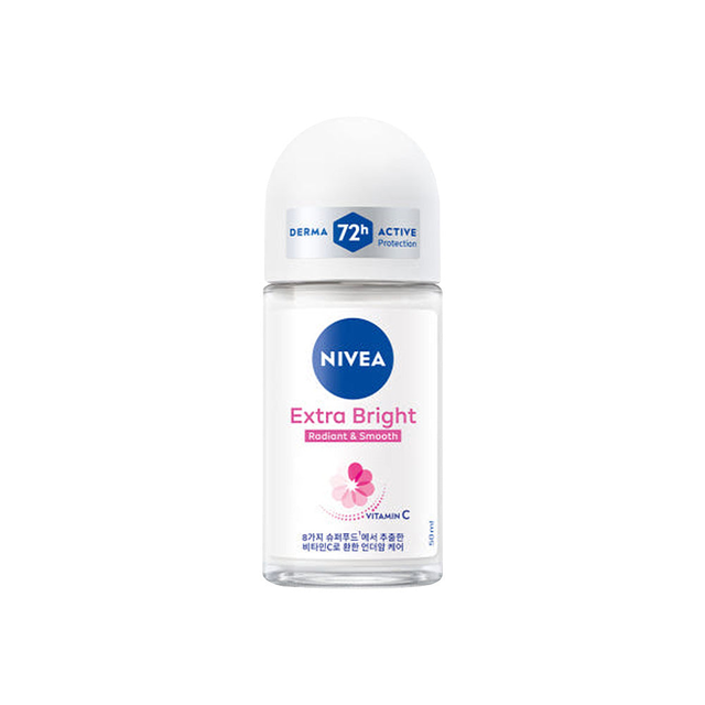 NIVEA Deodorant Extra Bright Roll On 50ml