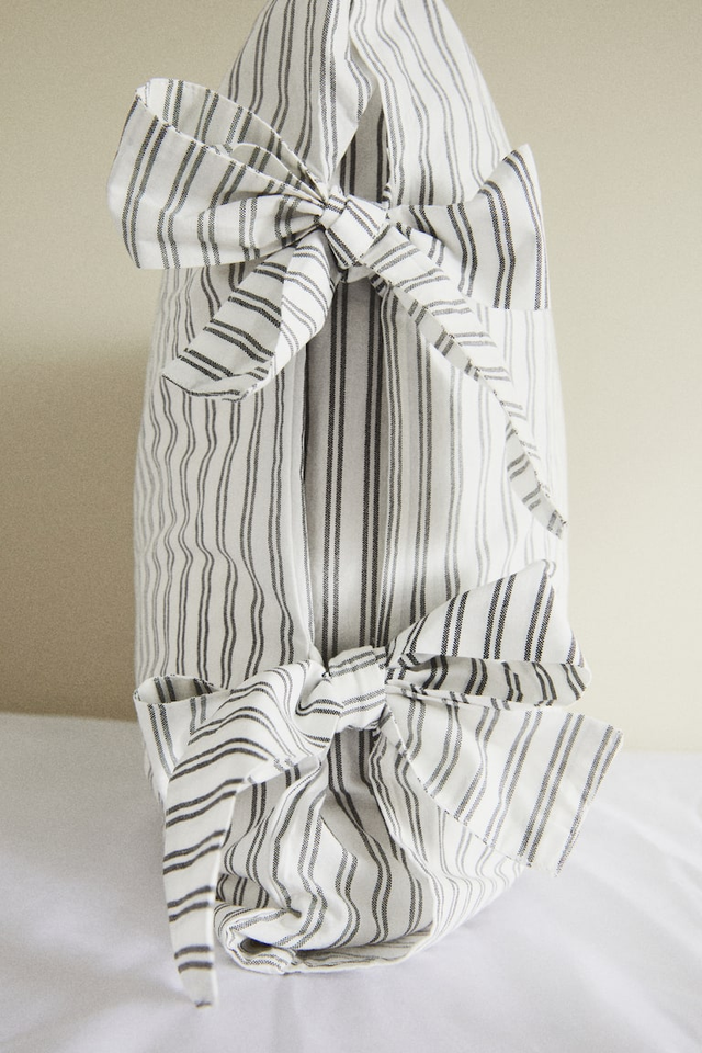 Conjunto de funda nórdica doble con lazos