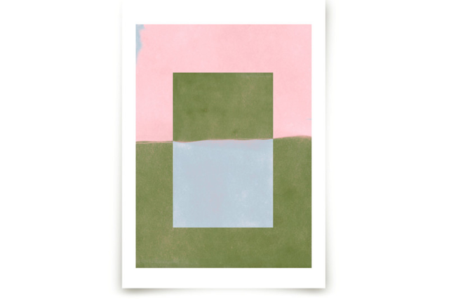 Playground I Non-custom Art Print by Kamala Nahas