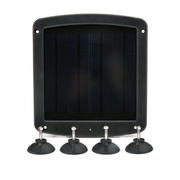 5 Watt Solar 12V Battery Charger with Windshield Mount