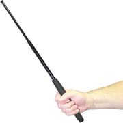 Police Force Tactical Expandable Solid Steel Baton 26''