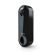 Arlo Essential Wireless Smart Video Doorbell Black - Certified Refurbished
