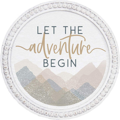 Adventure Begins Wall Art