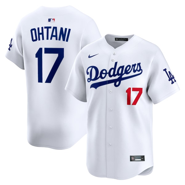 Men's Los Angeles Dodgers Shohei Ohtani Nike White Home Limited Player Jersey