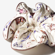 Ski Club Silk XL Scrunchie