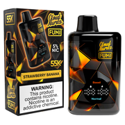 Strawberry Banana Disposable Vape (55000 Puffs) by FUMI x Cloud Nurdz 55K