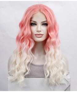 Sample Wig Style S10 | Long Curly Wavy Lace Front Synthetic Wig | Final Sale - UniWigs ® Official Site