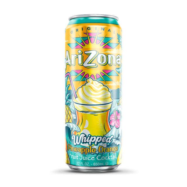 Whipped Pineapple Orange Fruit Juice Cocktail | 22 oz. Big Can / 12-pack