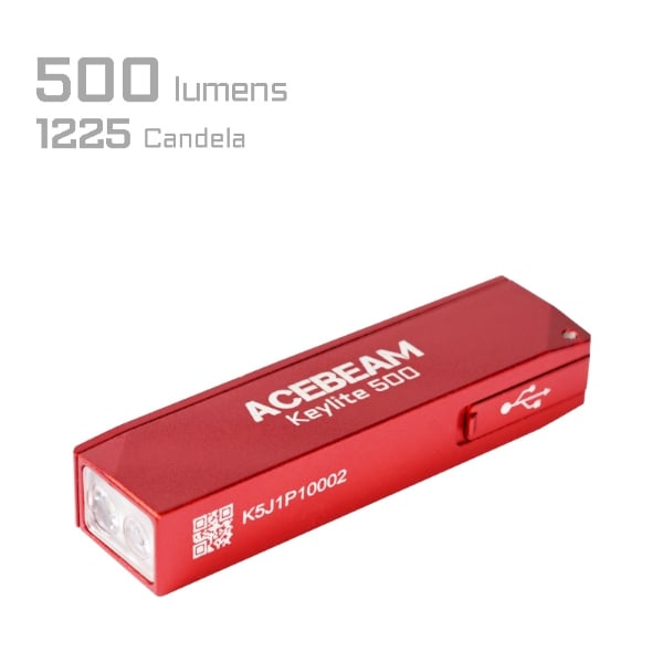 Keylite 500 USB-C Keychain Light