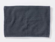 Pebbled Organic Bath Rug