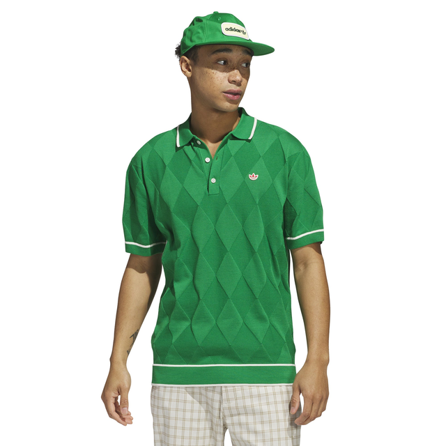 adidas Golf Originals Argyle Knit Shirt