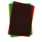 Peakdale Coloured Acetate A4 - Assorted